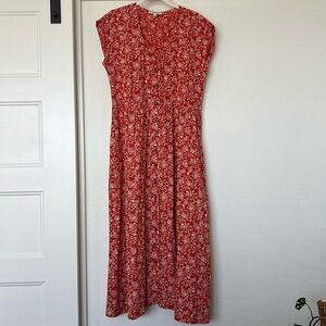 Madewell V-Neck Maxi Dress